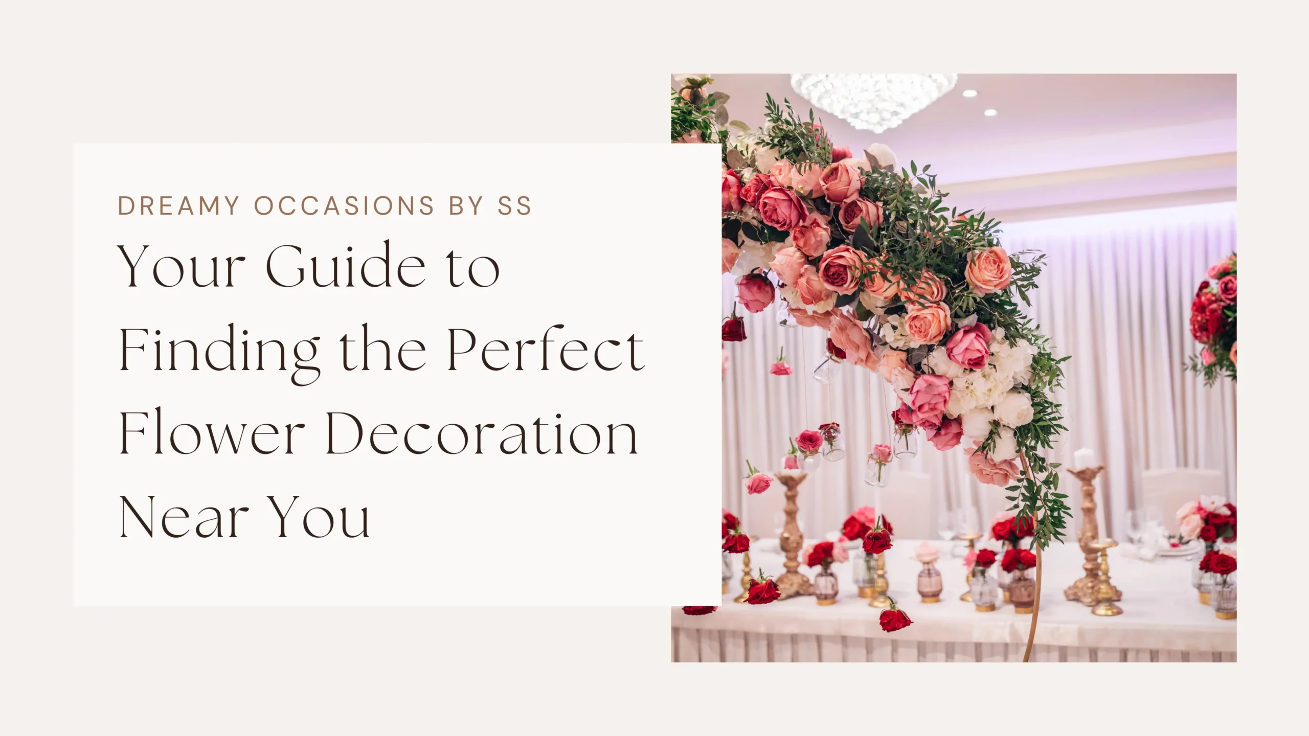 Your Guide to the Perfect Flower Arrangement Near You